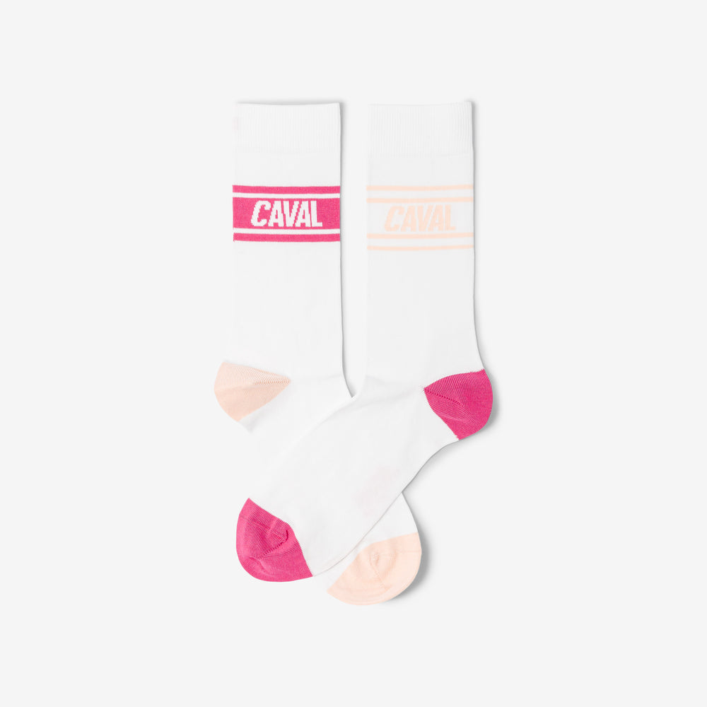 Socks - Pink & Orange - Light