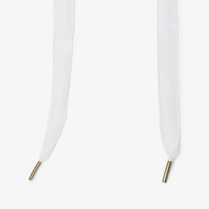 Lacets - Organza - Blancs