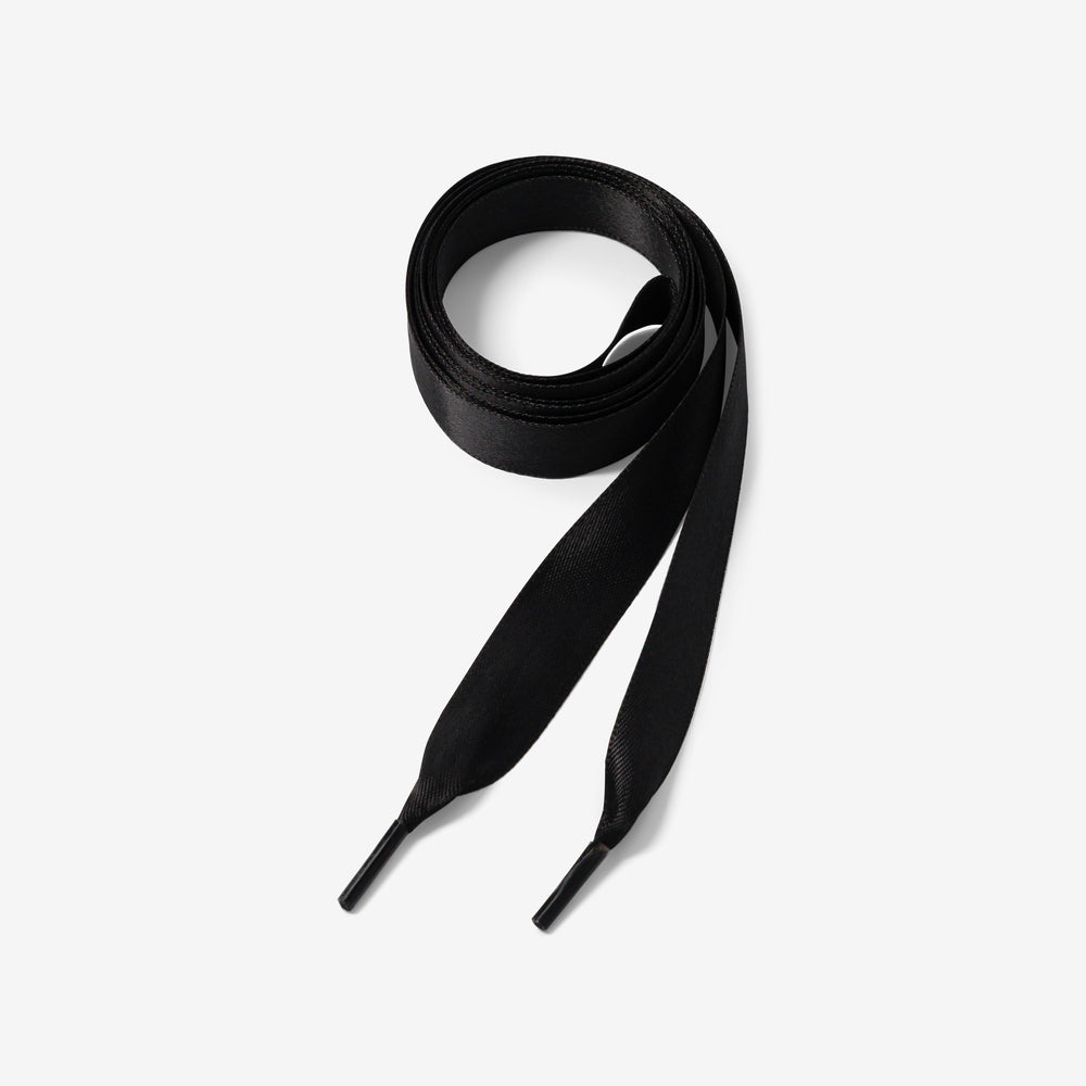 Laces - Satin - Black