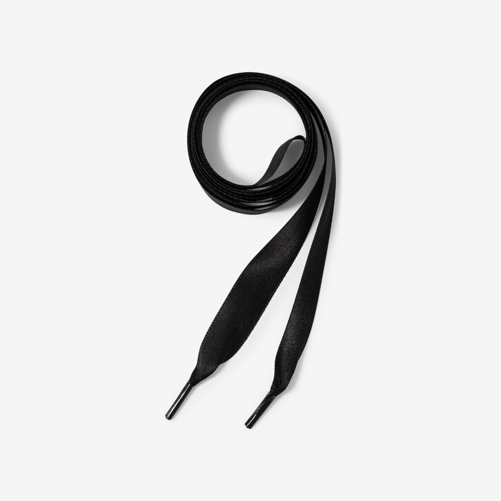 Laces - Satin - Black