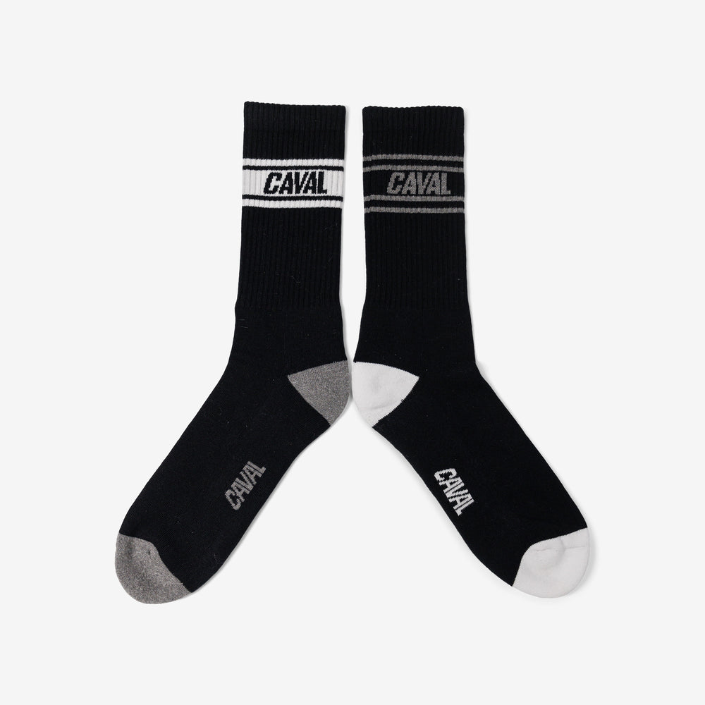 Socks - Black - Sporty