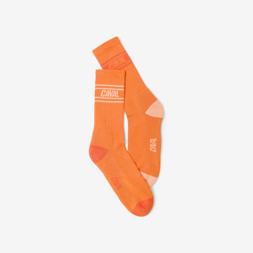 Socks - Orange - Sporty
