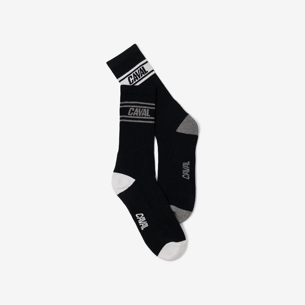 Socks - Black - Sporty