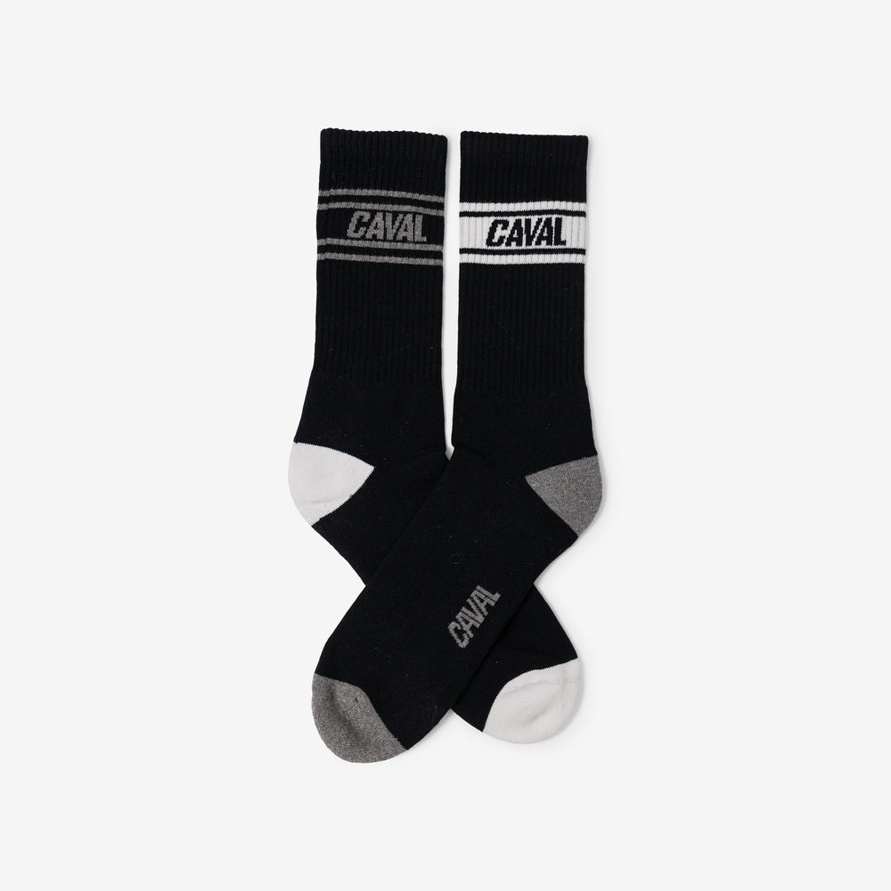 Socks - Black - Sporty