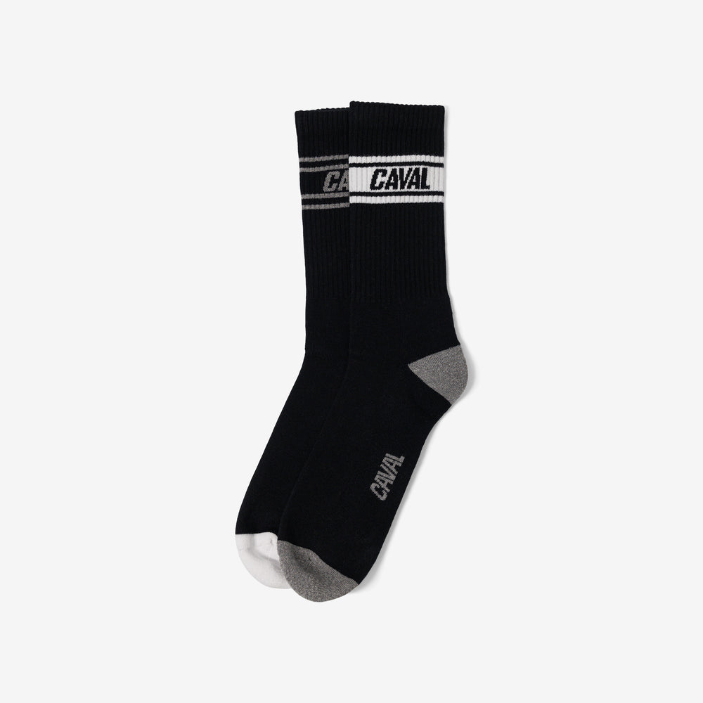 Socks - Black - Sporty