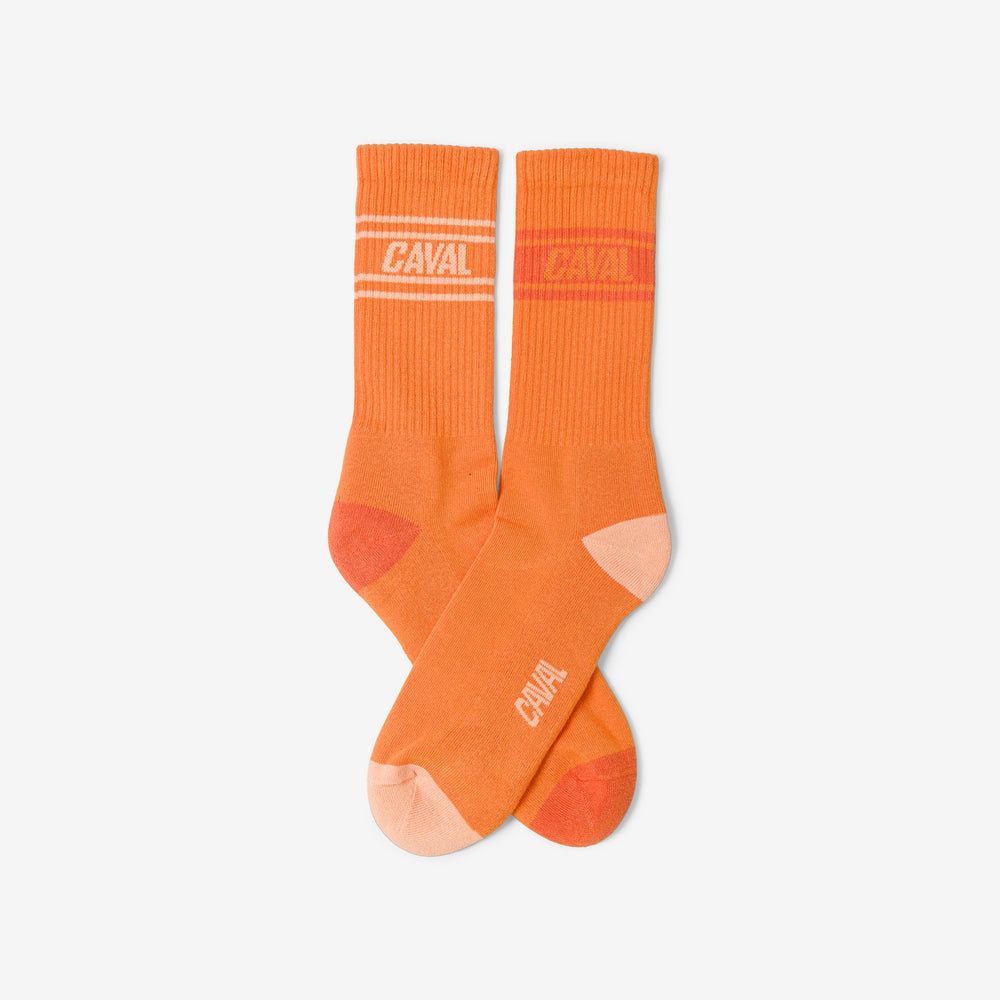 Socks - Orange - Sporty