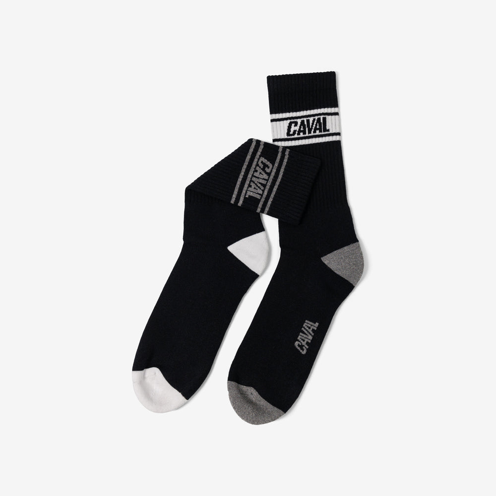 Socks - Black - Sporty