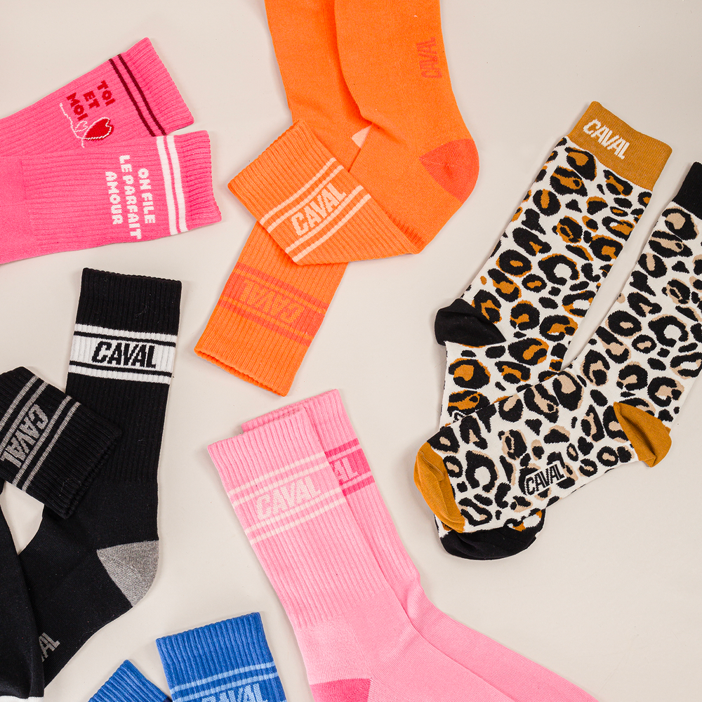 Socks - Leopard - Light