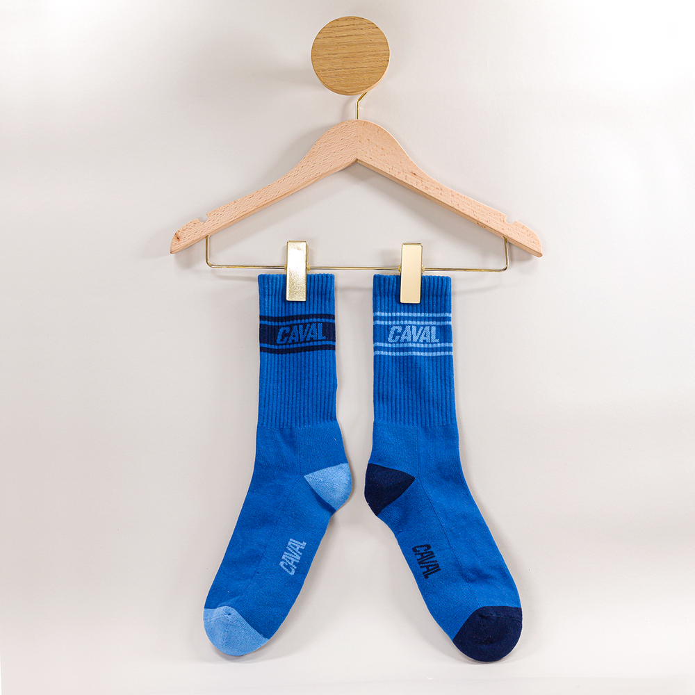 Socks - Blue - Sporty