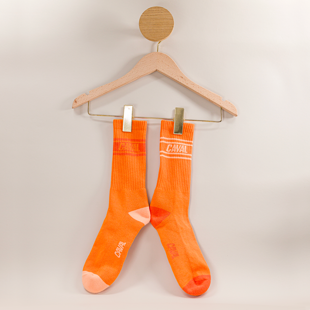 Socks - Orange - Sporty